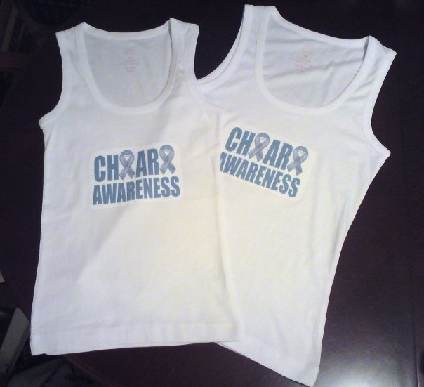 Awareness t shirts I made for my friends :)