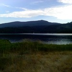 Lake Siskiyou in the late afternoon.
