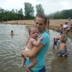 at the lake