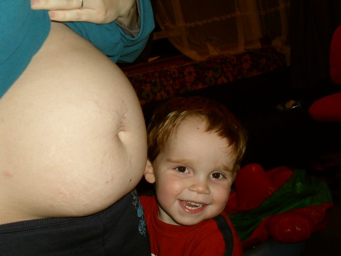 belly at 15 weeks