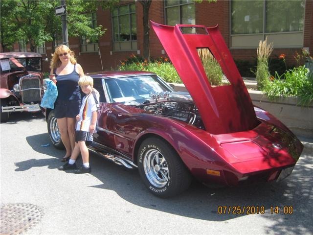 me and my nephew[car show]
