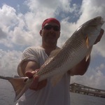 Me and the Redfish I caught today