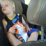 fell asleep eating cheetos