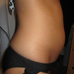 2 months July 7th, 2010..more bloated than baby here LOL