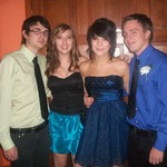 My son Lucas on the far right beside his date and their friends on left