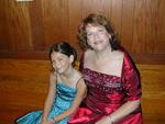 My sweet daughter and me three years ago at my stepson's wedding
