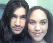 Me and my love 2 years ago. His hair was long @.@