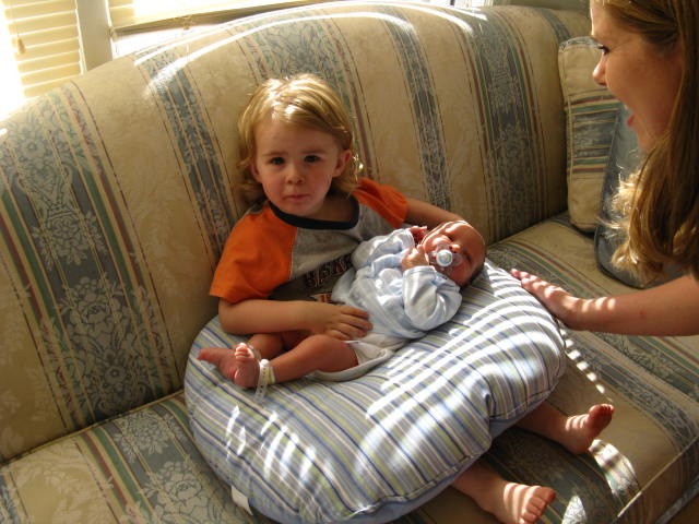 Dalton and baby Kaine