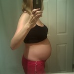 23 week belly