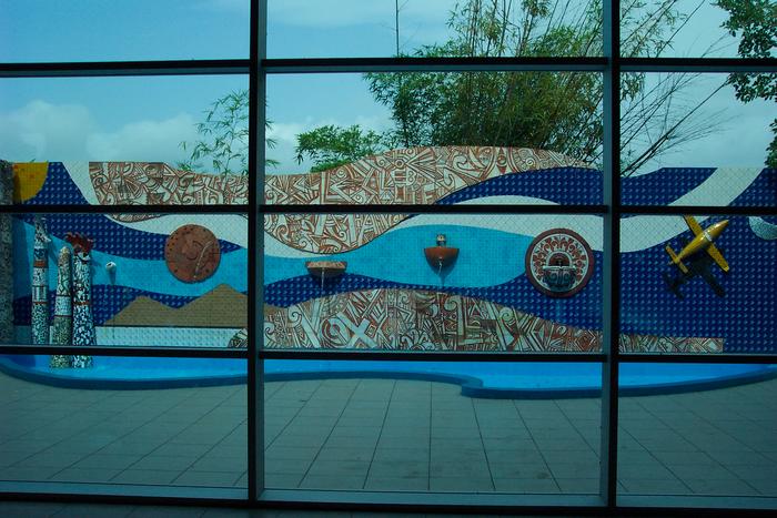 Mural of Punta Cana Dominican Republic (airport) 
