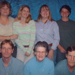 me, my sisters and brothers and my mom