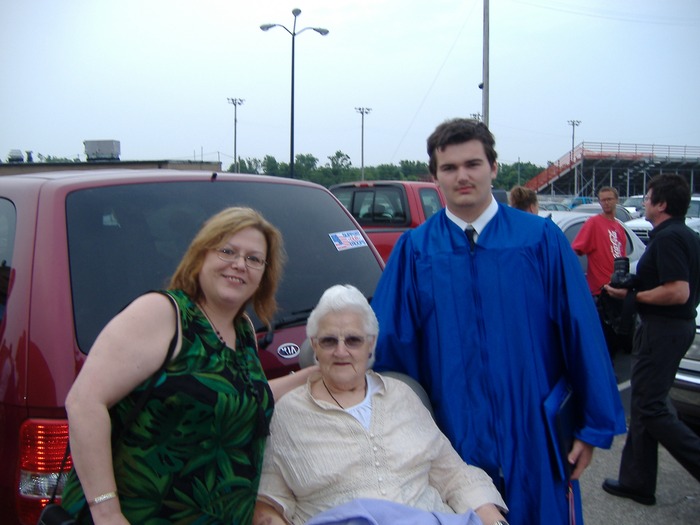 me MIL and son 2007 graduation