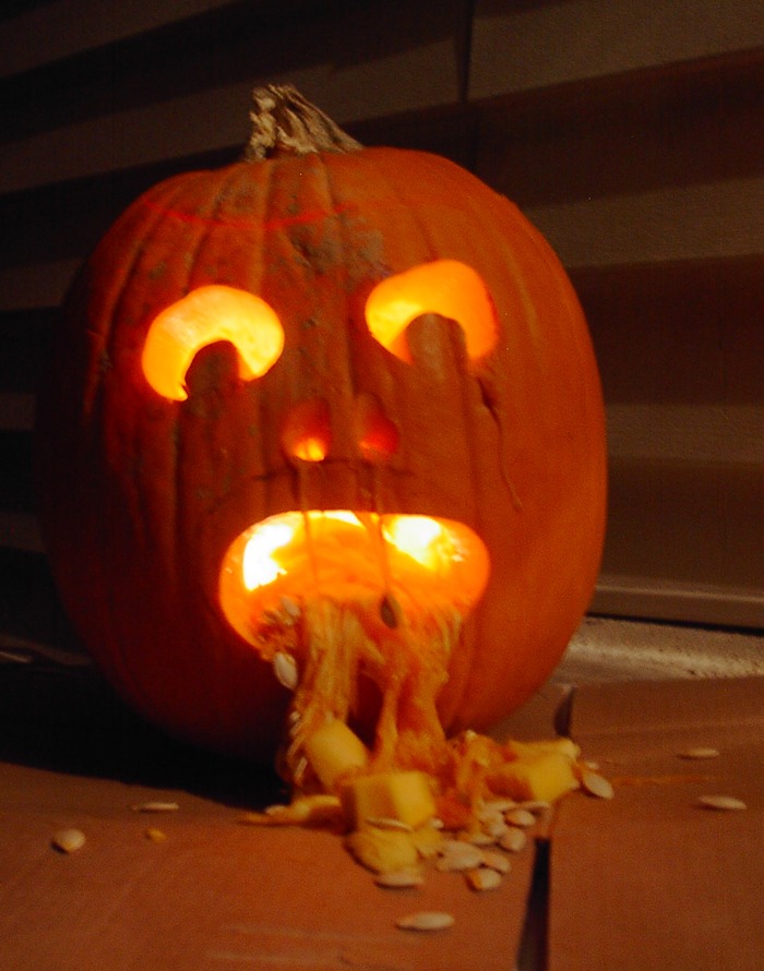 The Great Pumkin is pissed