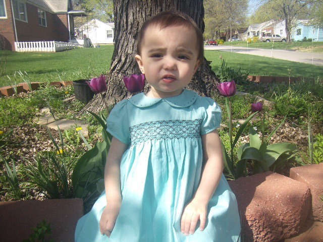 Before her baptism
