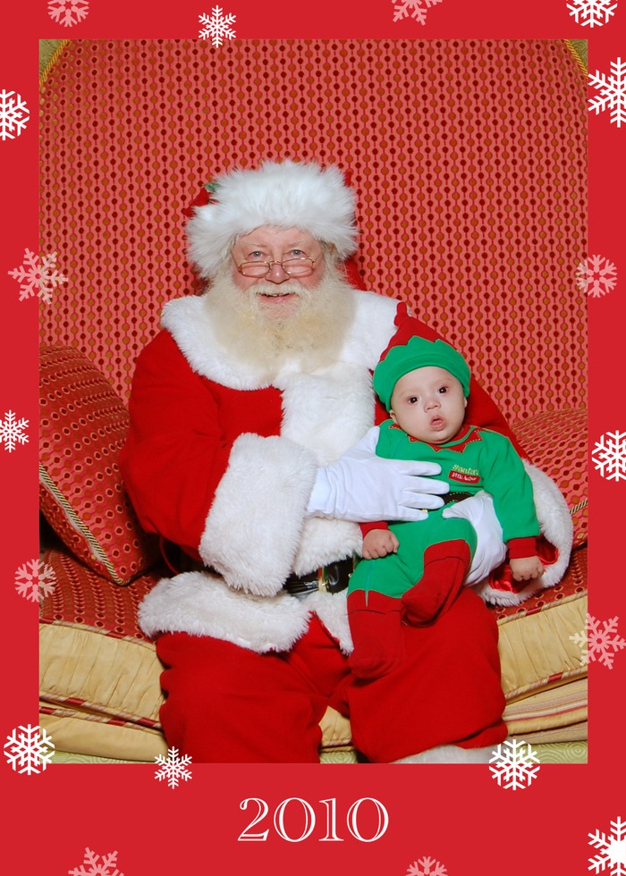 First visit with Santa :)