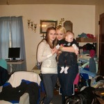 Mommy Cole and his Aunt catie