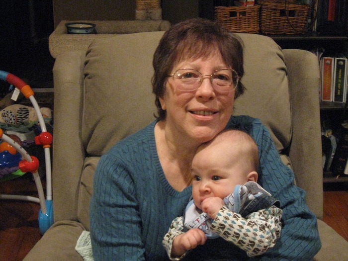 Me and my beautiful grandson