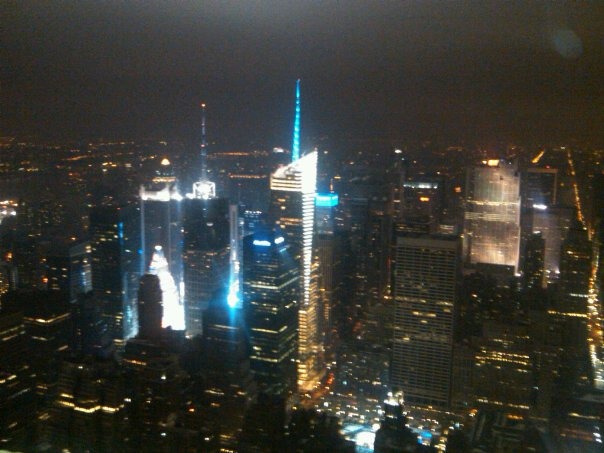 From on top of Empire State Bldg 1/1/11
