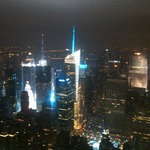 From on top of Empire State Bldg 1/1/11
