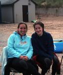 (me left) with my surf sister, actually she's my cousin but is more like a sister to me :)