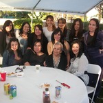 Me and some of my girl cousins at my Grandma's 90th Bday