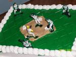 Cake I made for my sons T-ball team
