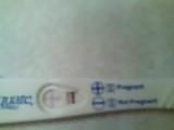 This is my test from tonight...it's an even fatter BFP!!!!!!!!