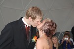 our first married kiss 10/27/07