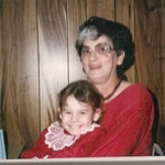 My Grandma And I At A Family Christmas Party. "I Know What Love Is Because Of Her." <3