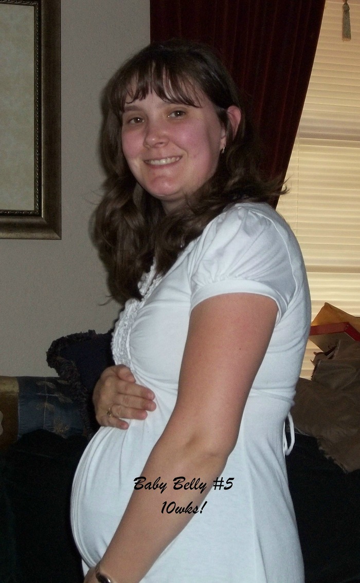 10 wks, Almost through the 1st trimester!!!