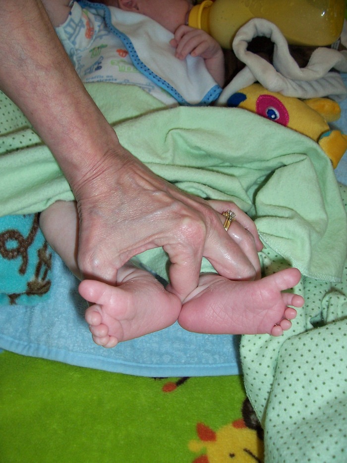 Aren't those just the cutest little baby feet?