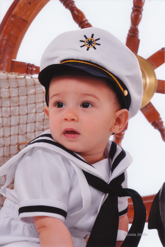 My sailor at 6 months of age.