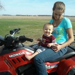 Coles first 4 wheeling ride!