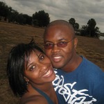 Hubby and I, jan 2010