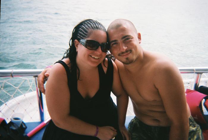 jason and I in punta cana DR 2007