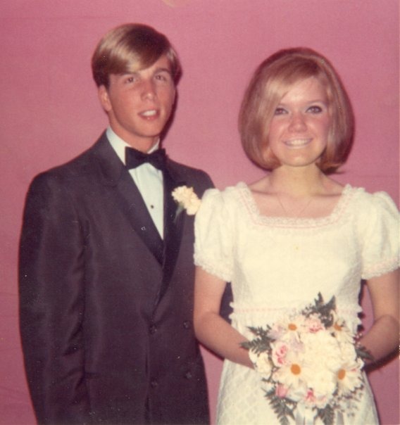 1969,18 y/o. My prom date and my high school sweetheart, my future wife, my life compass.