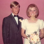 1969,18 y/o. My prom date and my high school sweetheart, my future wife, my life compass.