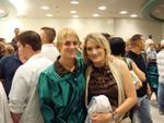 Mom and son at high school graduation