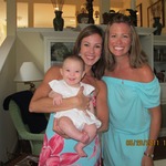 Lily Grace, my sister-in-law Anna, and myself at the beach
