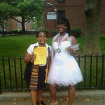 both of my Angels on their Graduation day 