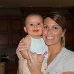 Brynn and Mommy...she will be 1 on August 14th already!

