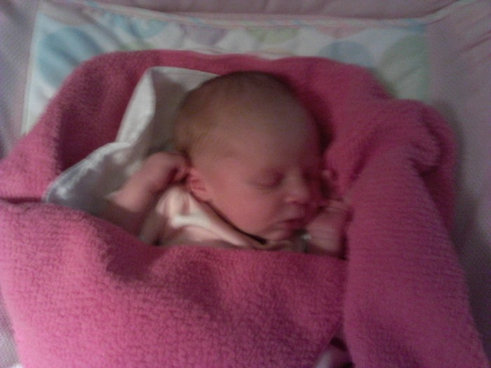 Her comfy blanky..she will NOT sleep without this thing lol