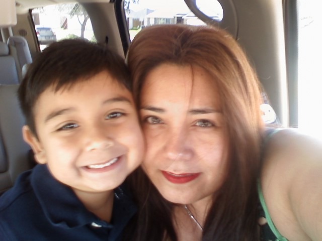 my son and I