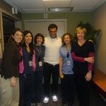 Super Body, Super Brain Parkinsons picture with physical therapists at Bethesda hospital