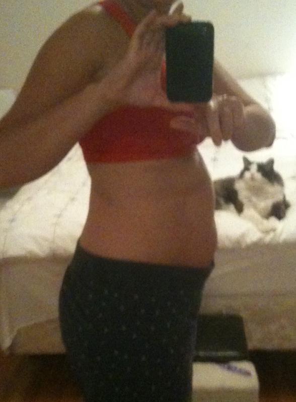 Belly -- 8 weeks