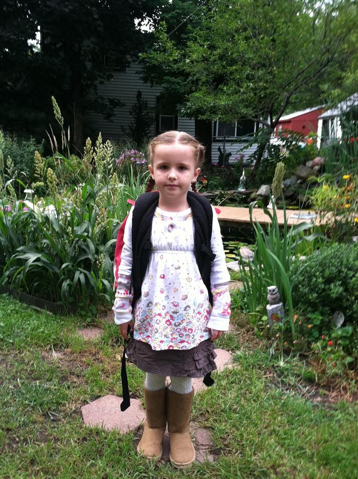 Our big girl's first day of School!