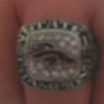 the championship ring (he got his bling)