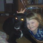 my dog shadow and heather