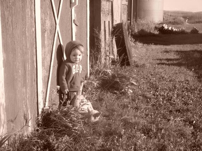 little farm girl