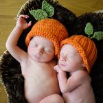 pumpkin heads - 1 week old